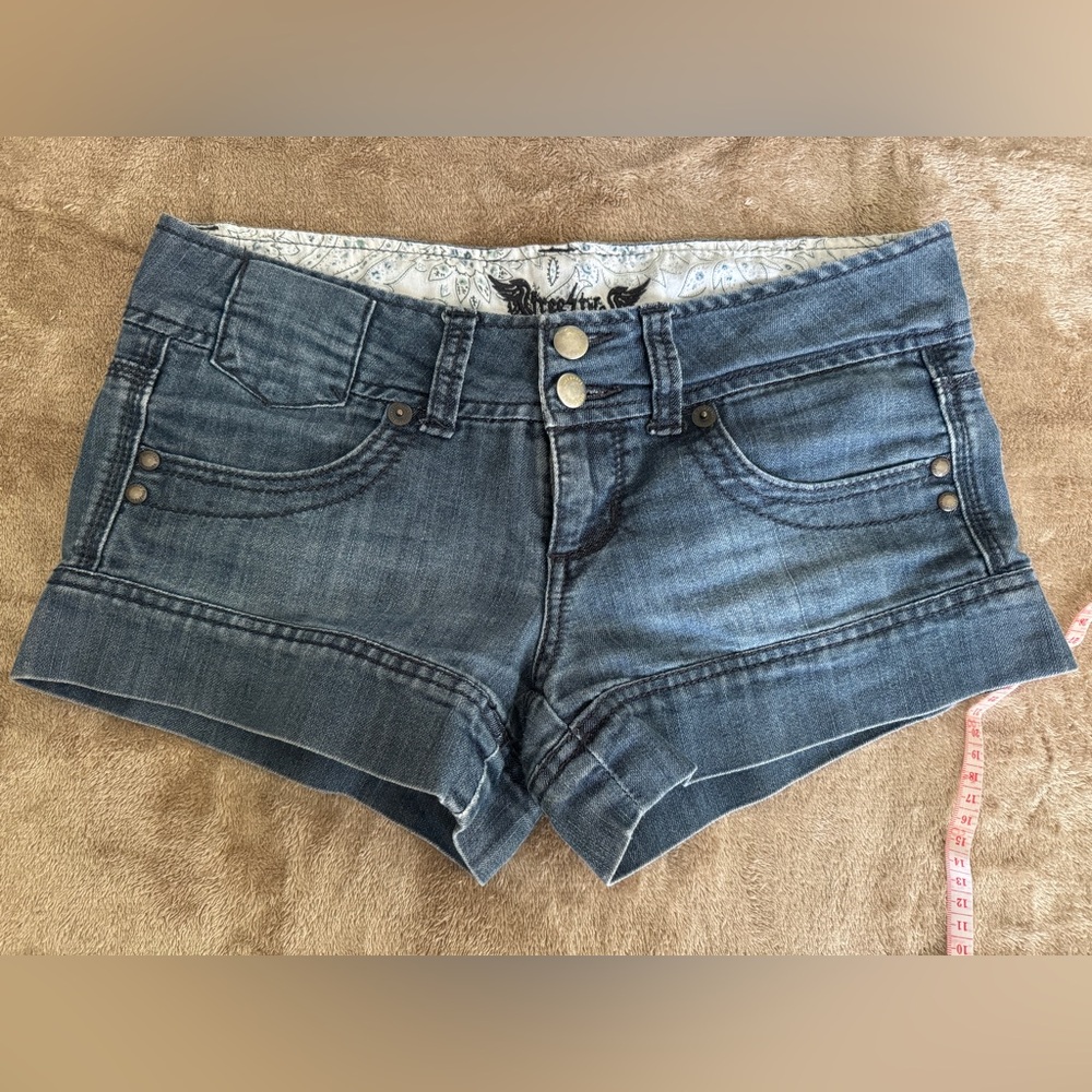 Y2K low rise shorts